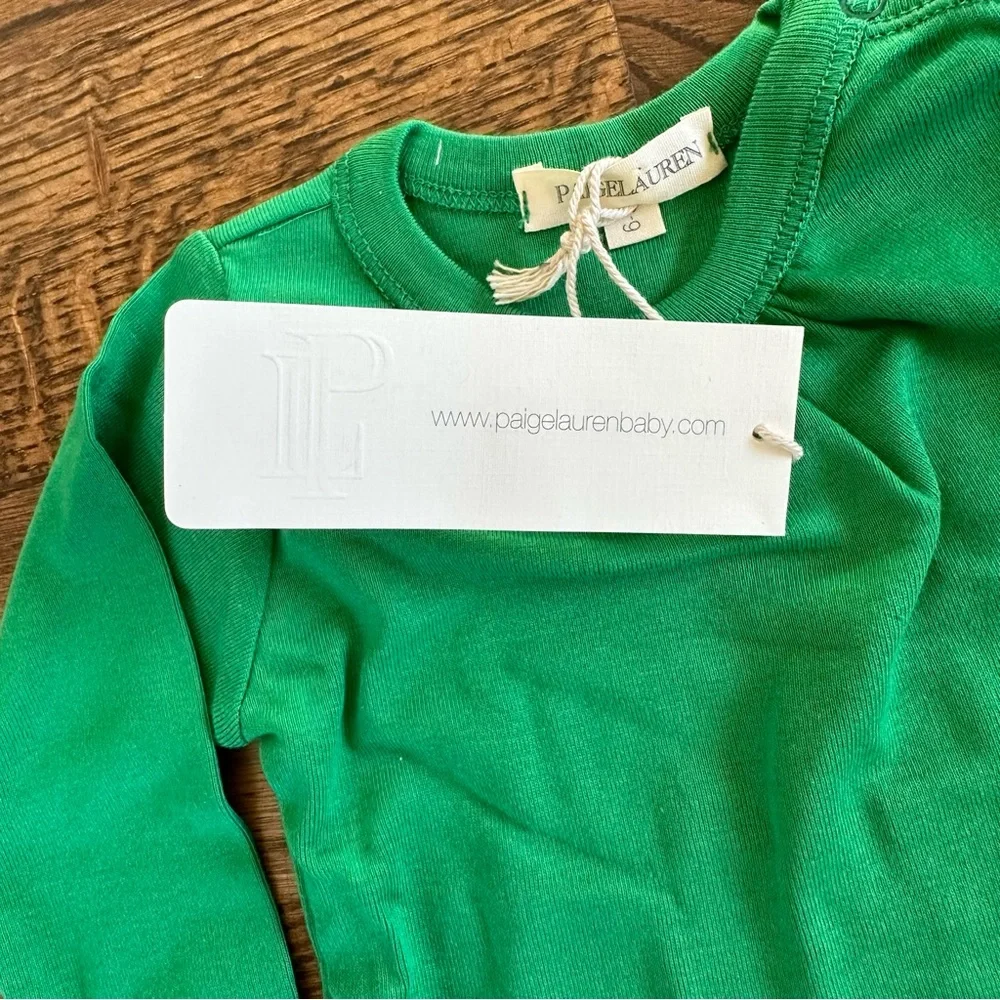 Paige Lauren Kelly Green Ruffle Dress, NWT